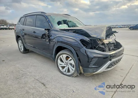 2021 Volkswagen Atlas Se из США, поврежденный, VIN 1V2WR2CA9MC608750